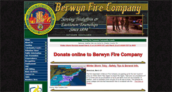 Desktop Screenshot of berwynfireco.org