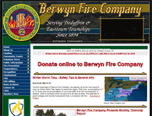 Tablet Screenshot of berwynfireco.org